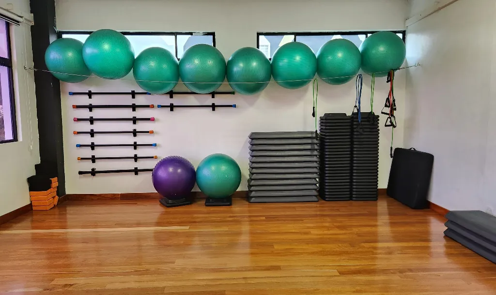Clase de Pilates en Upgrade Fitness Center, Quito